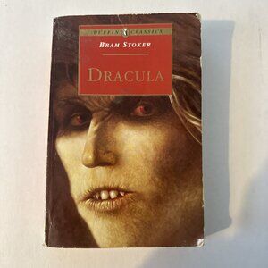 DRACULA by Bram Stoker Paperback 1994 edition Newburgh Indiana Puffin Classics